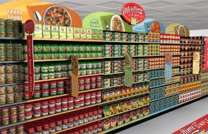 این چیزی است که شما در حقیقت در یک سوپرمارکت مشاهده می‎کنید. کدام محصول در ابتدا نظر شما را جلب کرده است؟